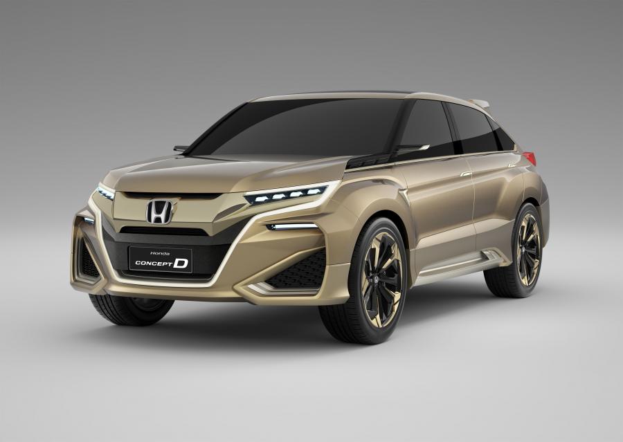  Honda D Concept 2015 года  (фото 1 из 3)